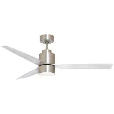 Maxim 52"  Falcon Dc Satin Nickel Indoor/outdoor Fan W Led Light Kit