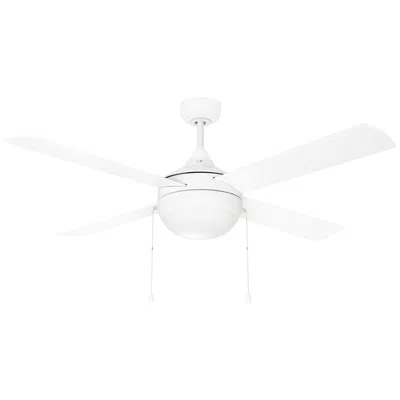 Maxim 52"  Quattro Matte White 4-blade Ceiling Fan