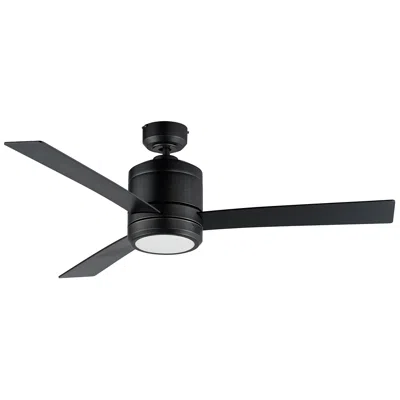 Maxim 52"  Tanker Matte Black Led Ceiling Fan