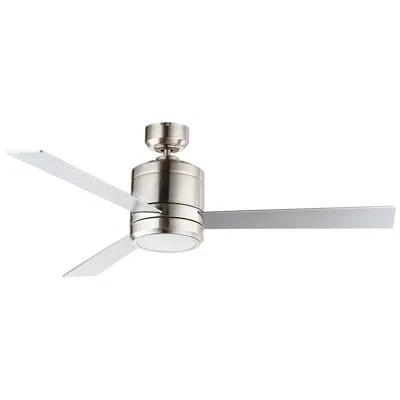 Maxim 52"  Tanker Satin Nickel Led Ceiling Fan