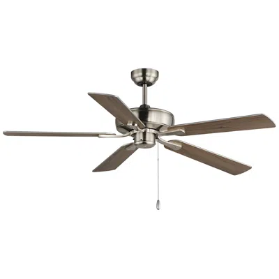 Maxim 52" Super-max  Satin Nickel Finish Pull-chain Ceiling Fan