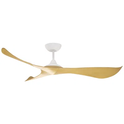Maxim 56"  Keanu Matte White/teak Indoor/outdoor Fan