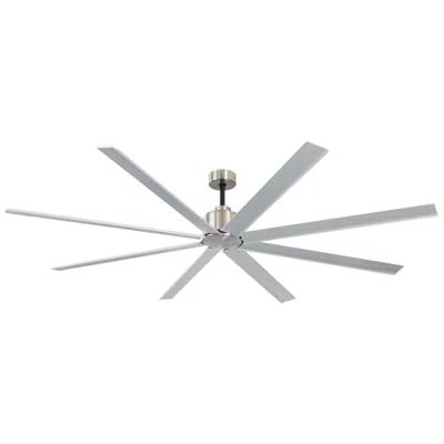 Maxim 84"  Condor Brushed Aluminum 8-blade Ceiling Fan
