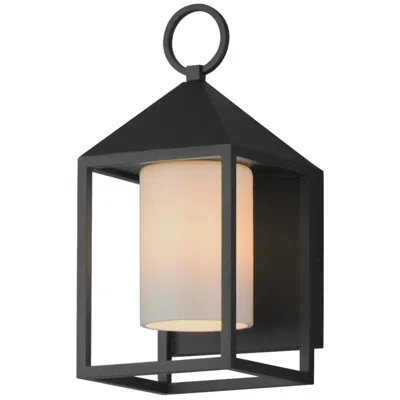 Maxim Aldous 1-light Small Outdoor Sconce Black