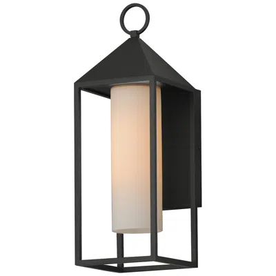 Maxim Aldous 20 3/4" High Black Outdoor Wall Light