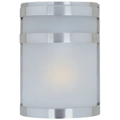 Maxim Arc 9" High Modern Outdoor Wall Mount