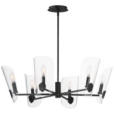 Maxim Armory 6-light Chandelier Black