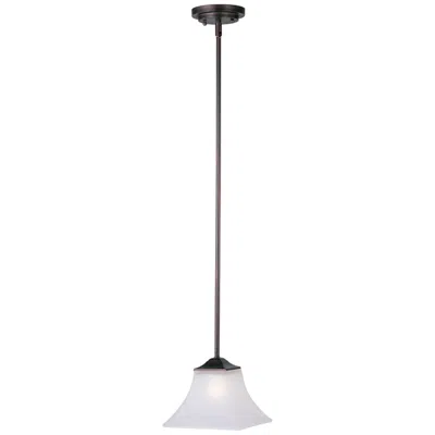 Maxim Aurora 1 Light 8" Wide Oil Rubbed Bronze Pendant Light