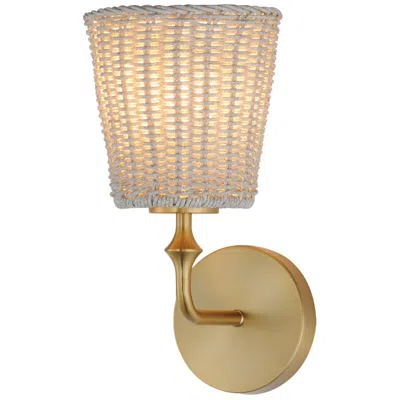 Maxim Baja 12" High Natural Aged Brass 1-light Sconce