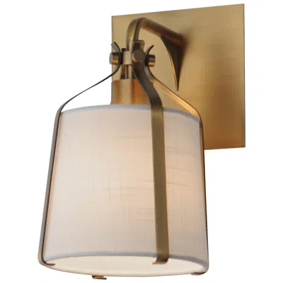 Maxim Bandera 10 1/2" High Natural Aged Brass 1-light Wall Sconce