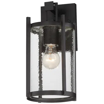 Maxim Belfry 13" High Black 1-light Wall Light