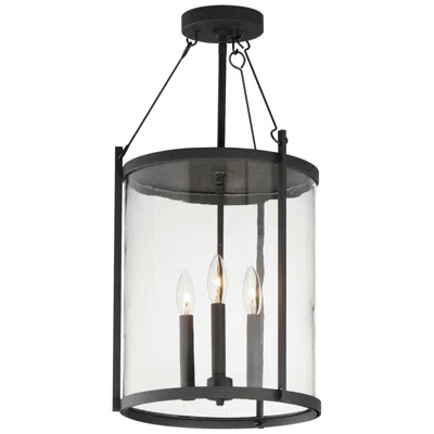 Maxim Belfry 3-light Pendant Black
