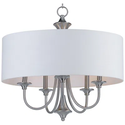 Maxim Bongo 5-light 22" Wide Satin Nickel Pendant Light