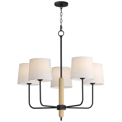 Maxim Bozeman 5-light Chandelier Natural Wood