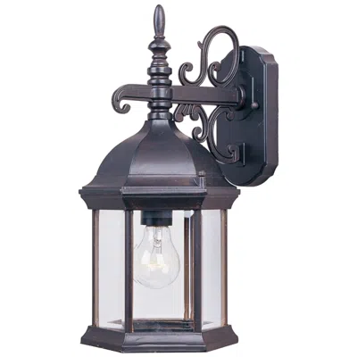 Maxim Builder Cast 16"h Empire Bronze Outdoor Wall Lantern