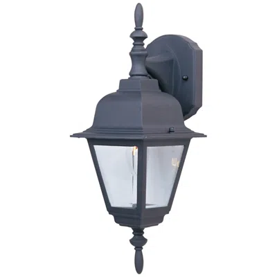 Maxim Builder Cast 1-light 6" Wide Outdoor Wall Mount - Black