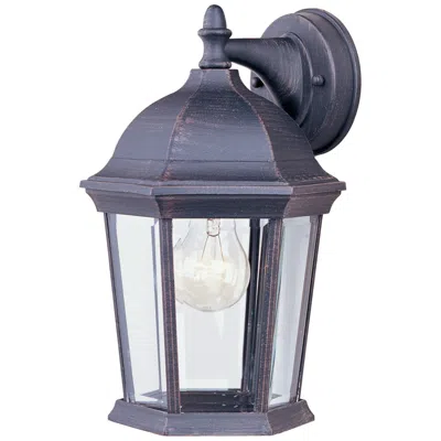 Maxim Builder Cast 1-light Outdoor Wall Lantern - Rust Patina
