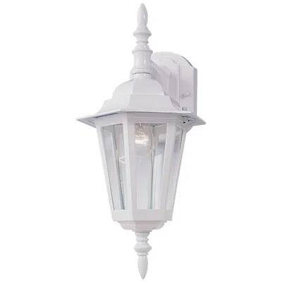 Maxim Builder Cast 1-light Outdoor Wall Mount - White