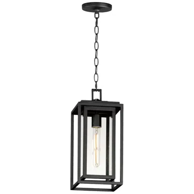 Maxim Cabana Vx 7" Wide Black 1-light Outdoor Hanging Pendant
