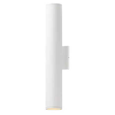 Maxim Caldera 20" White Outdoor Wall Sconce