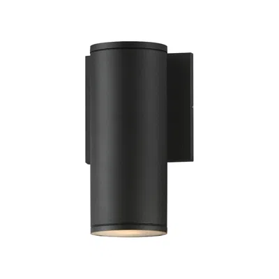 Maxim Caldera 7 1/2" Black Outdoor Wall Sconce
