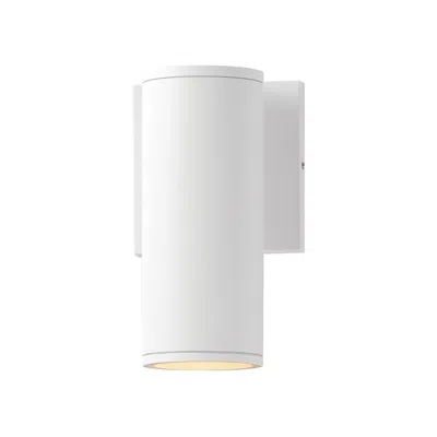 Maxim Caldera 7 3/4" High White Led Outdoor Wall Light