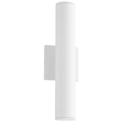 Maxim Calibro 15" White Led Outdoor Sconce