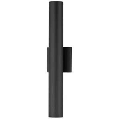 Maxim Calibro 19 3/4" High Black Led Outdoor Wall Light