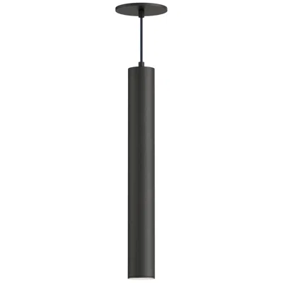 Maxim Calibro 20" Black Led Outdoor Pendant