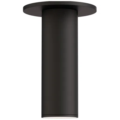 Maxim Calibro 7 1/2" High Architectural Bronze Led Outdoor Flush Mount