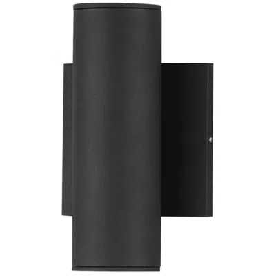Maxim Calibro 7 1/2" High Black Led Outdoor Wall Light