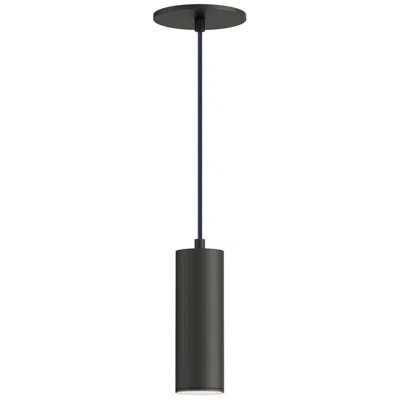Maxim Calibro 7.5" Black Led Outdoor Pendant