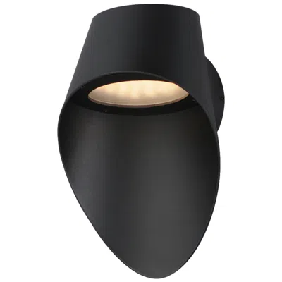 Maxim Cape 9" High Black Led Outdoor Ada Wall Sonce