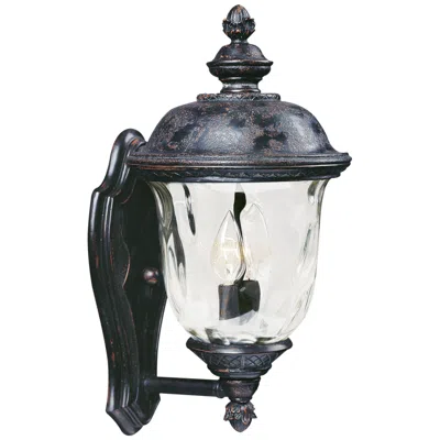 Maxim Carriage House Vx 16"h Oriental Bronze Outdoor Wall Light