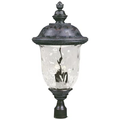 Maxim Carriage House Vx 29"h Oriental Bronze Outdoor Post Light