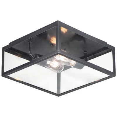 Maxim Catalina 13" Wide Dark Bronze Outdoor Ceiling Light