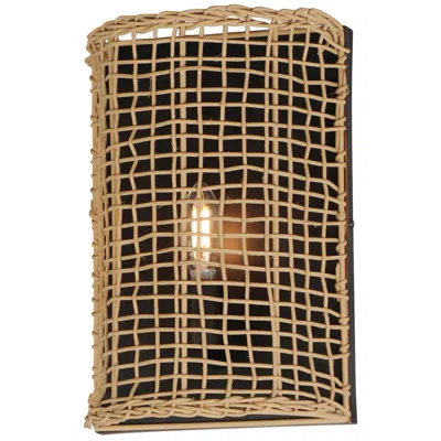Maxim Cestino 12 1/4" High Antique Bronze 1-light Wall Sconce