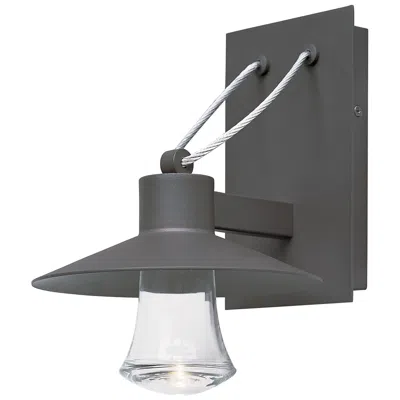 Maxim Civic 10 1/2" High Architectural Bronze Led Outdoor Wall Light