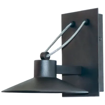 Maxim Civic 13 3/4" High Architectural Bronze Led Outdoor Wall Light