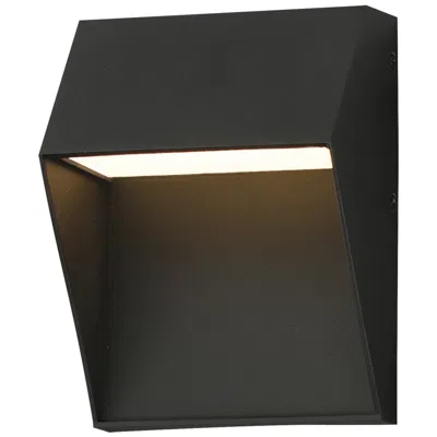 Maxim Cliffsdege Vx 8" High Black Small Led Outdoor Mini Wall Sconce