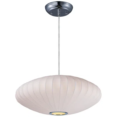 Maxim Cocoon 25" Wide Polished Chrome Modern Pendant Light