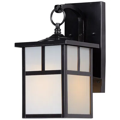 Maxim Coldwater 12" High Black Outdoor Wall Light