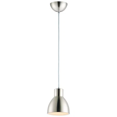 Maxim Cora 7" Wide Satin Nickel Mini Pendant