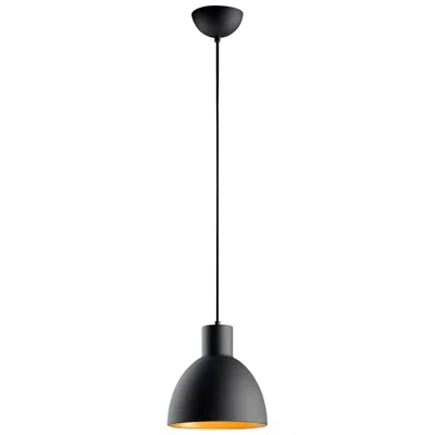 Maxim Cora 8 3/4" Wide Black Gold Dome-shaped Mini Pendant