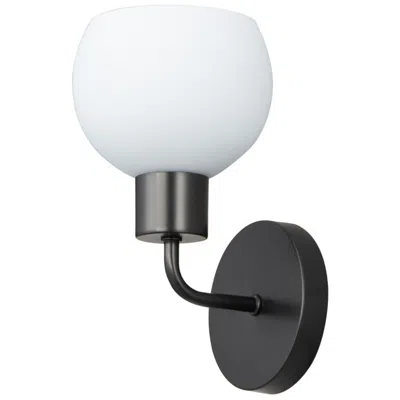 Maxim Coraline 10 1/2" High Black Wall Sconce