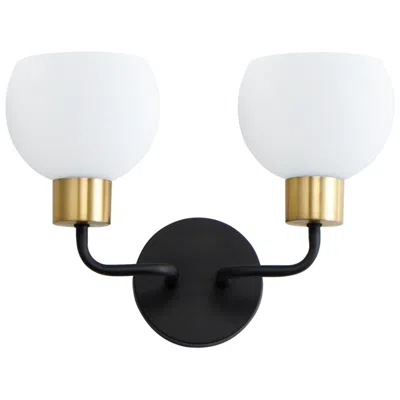 Maxim Coraline 10 1/2"h Bronze Rupert 2-light Wall Sconce