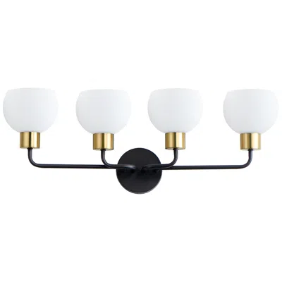 Maxim Coraline 29 1/2" Wide Bronze Rupert 4-light Bath Light