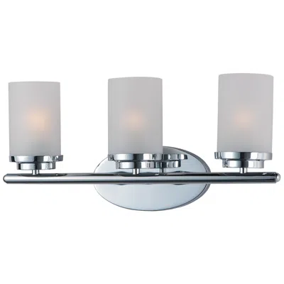 Maxim Corona 19 1/4" Wide Polished Chrome 3-light Bath Light