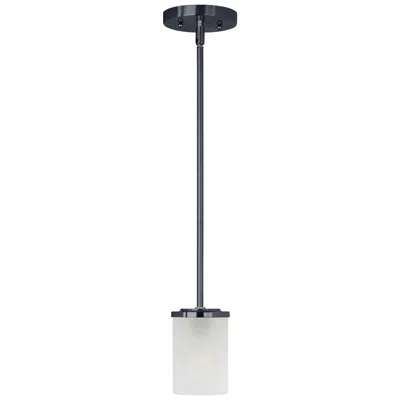 Maxim Corona 1-light 5" Wide Black Pendant Light
