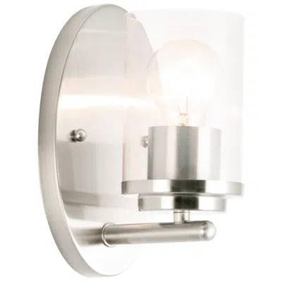 Maxim Corona 1-light Wall Sconce - Satin Nickel
